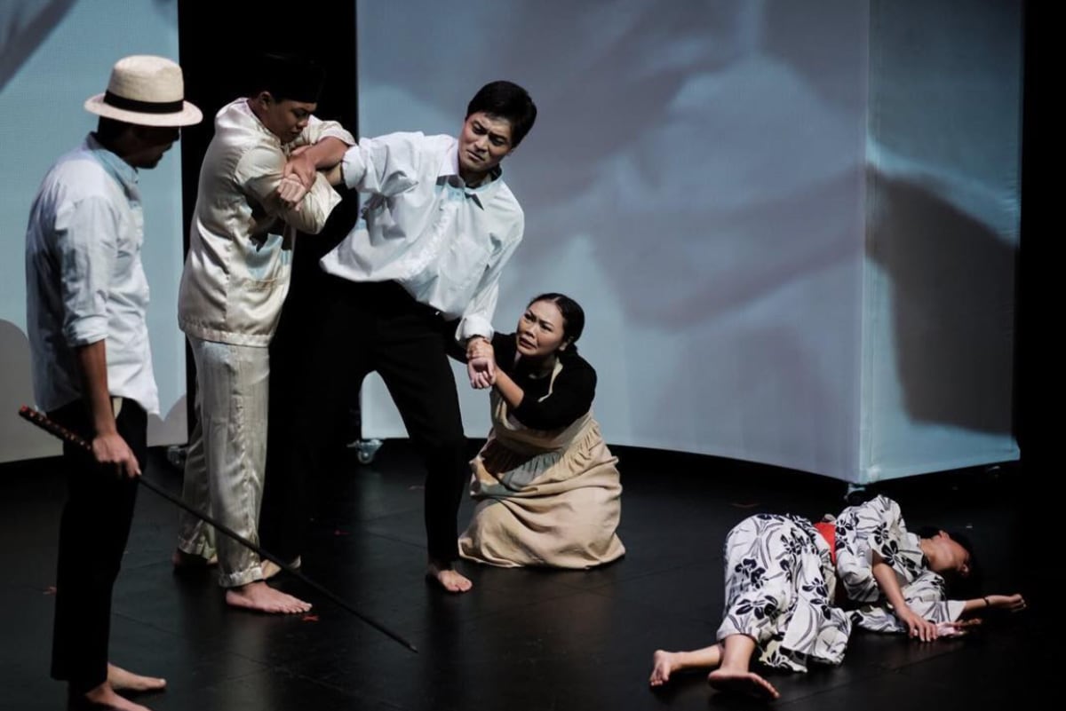 「マライの虎─ハリマオ」より。