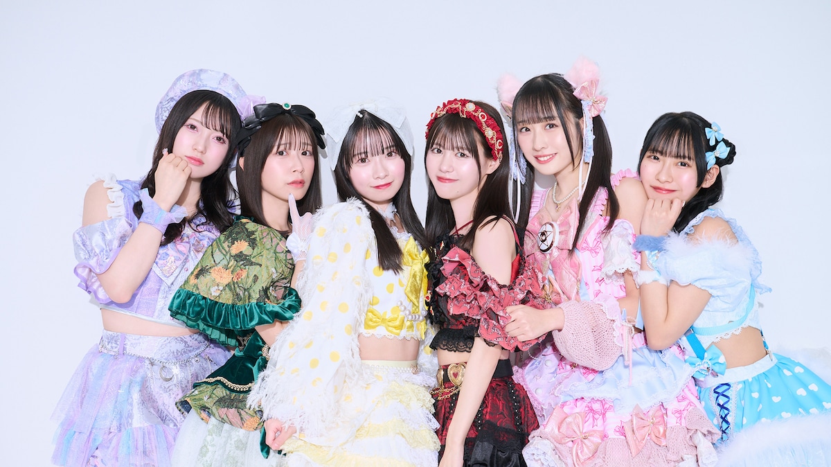 左から仁科茉彩、本多しおり、与田理央那、土光瑠璃子、八木ひなた、辻こはる。