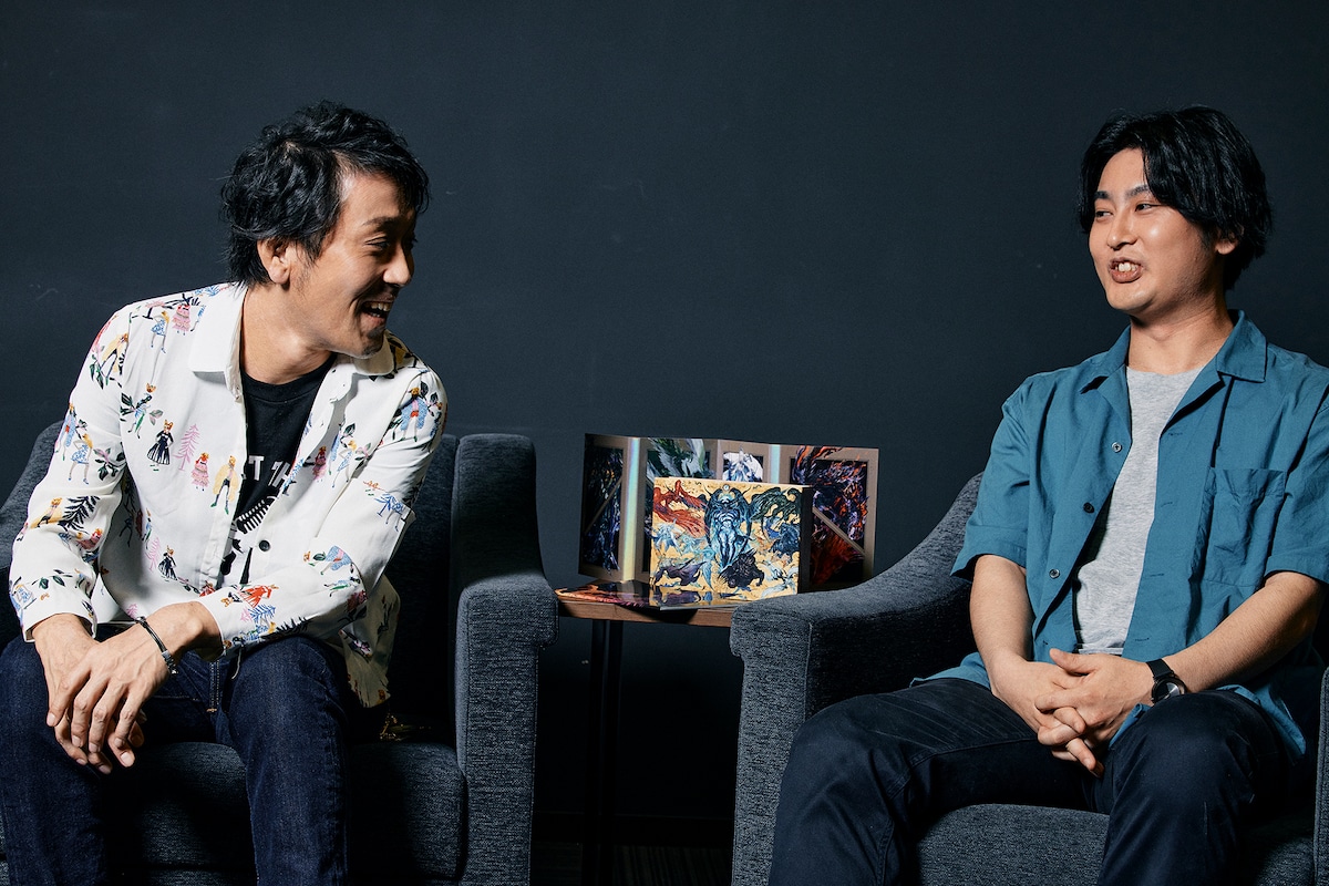 左から祖堅正慶、今村貴文。