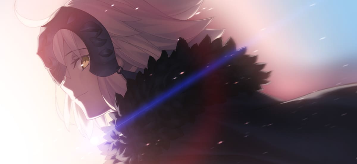 「奏章II 不可逆廃棄孔 イド」より、ジャンヌ・ダルク〔オルタ〕。