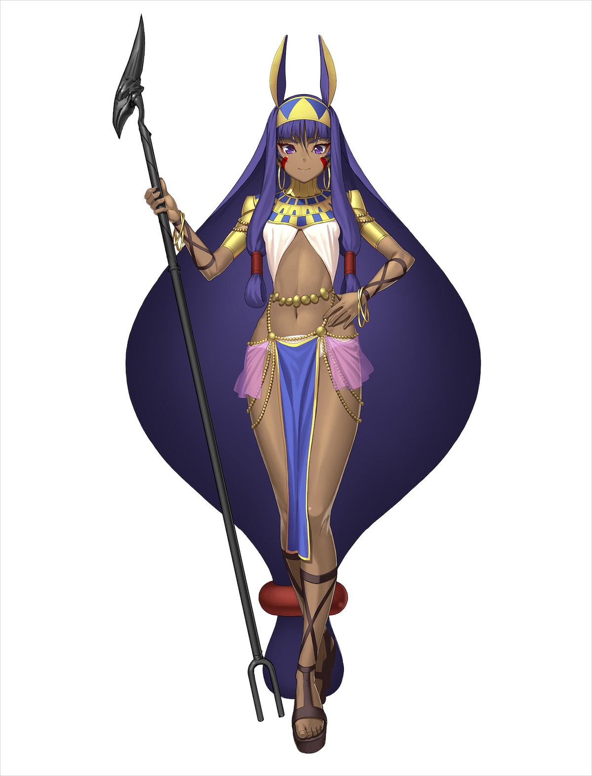 田中美海演じるニトクリス。