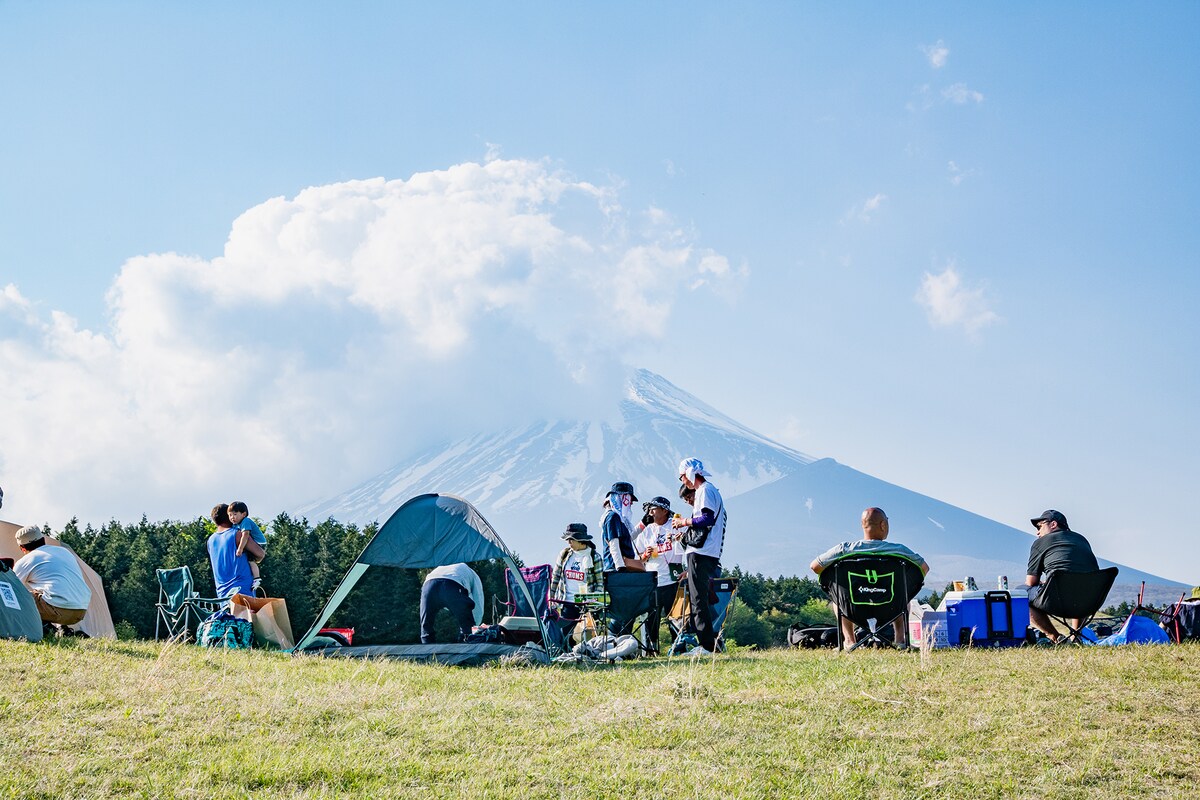 過去開催「FUJI & SUN」の様子。