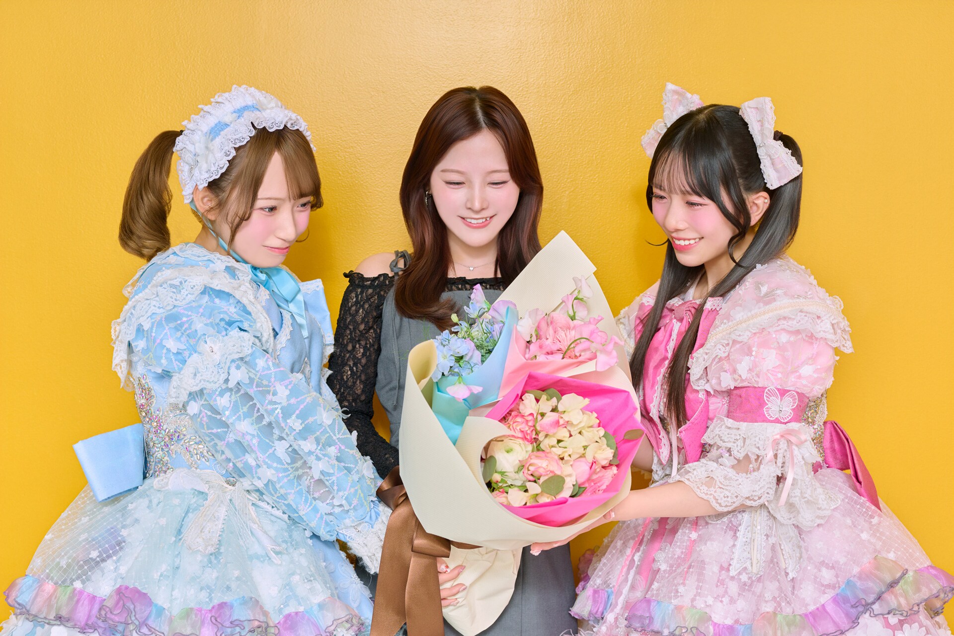 おはな、はんぶんこ。」×SWEET STEADY｜感謝を伝えたい相手と花束を“は