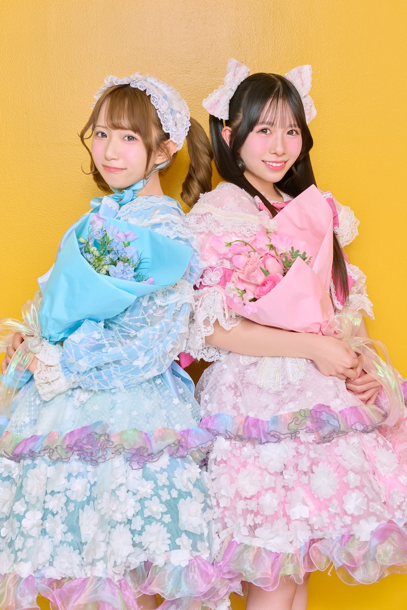 左から音井結衣、栗田なつか。