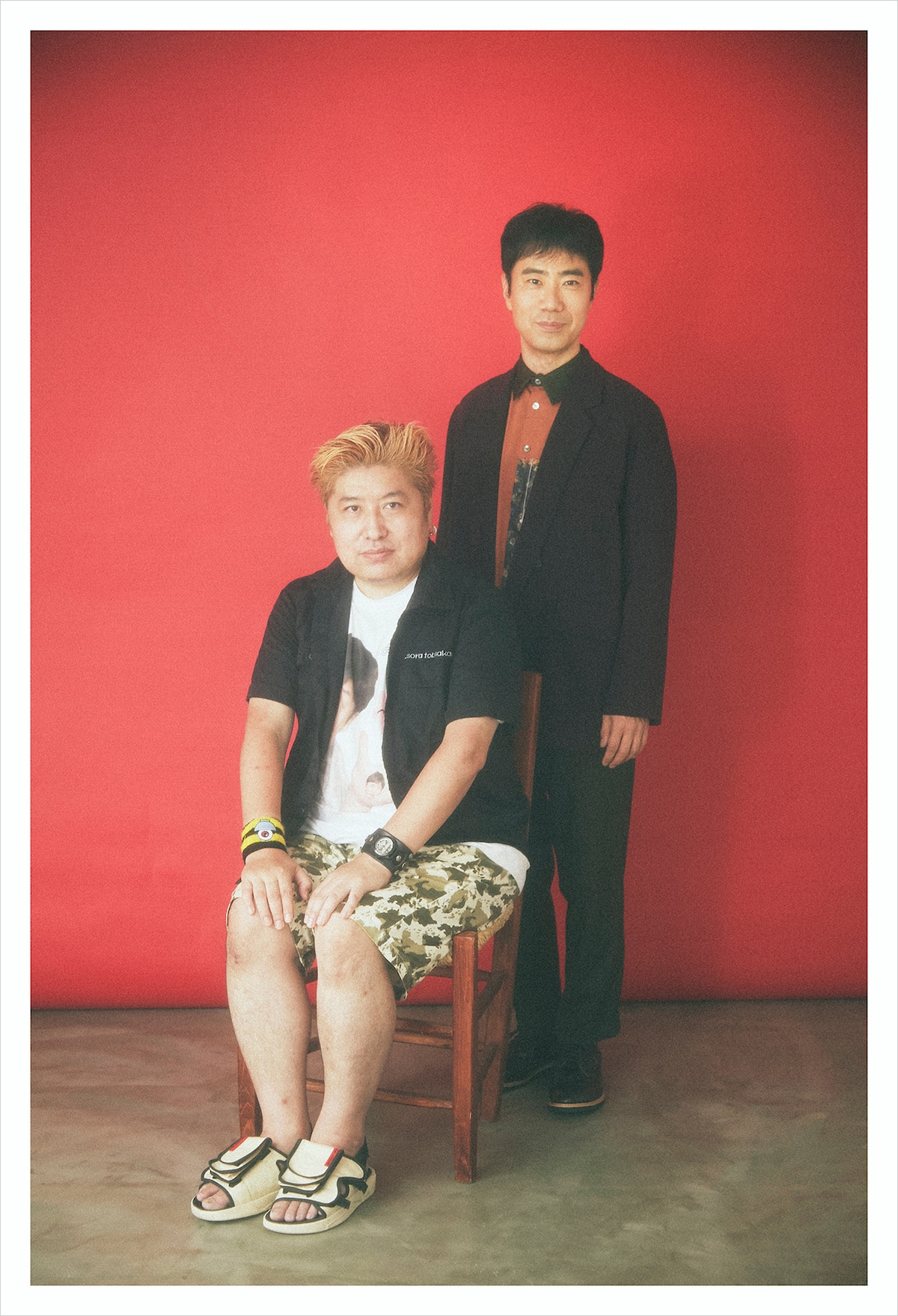 左から吉田豪、藤井隆。