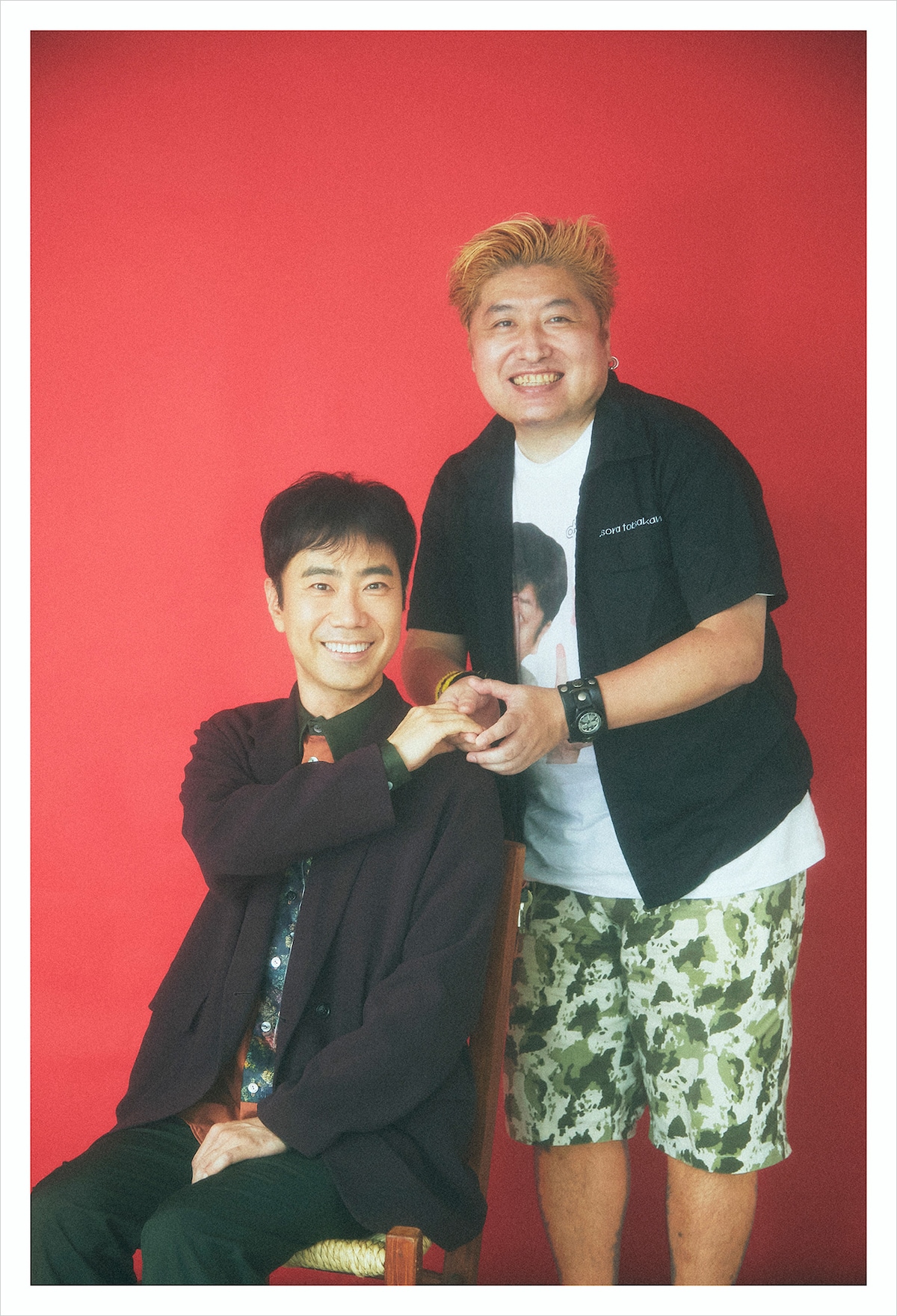 左から藤井隆、吉田豪。