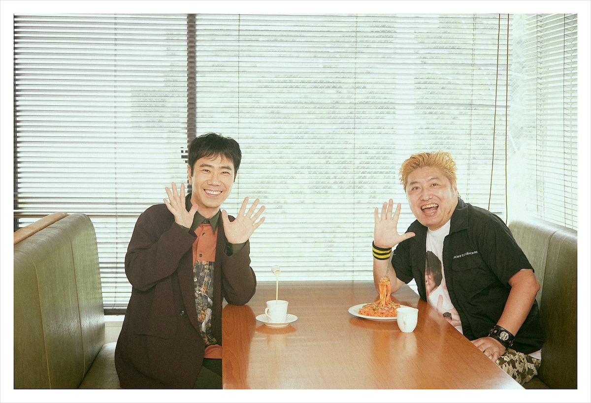 左から藤井隆、吉田豪。