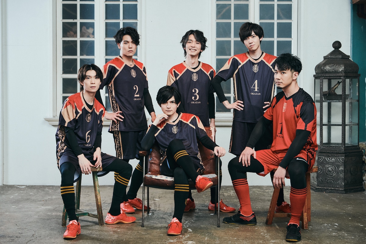 左から木津つばさ、川島慶嗣、奥山敬人、小塚亮輔、石井孝英、下川草介。