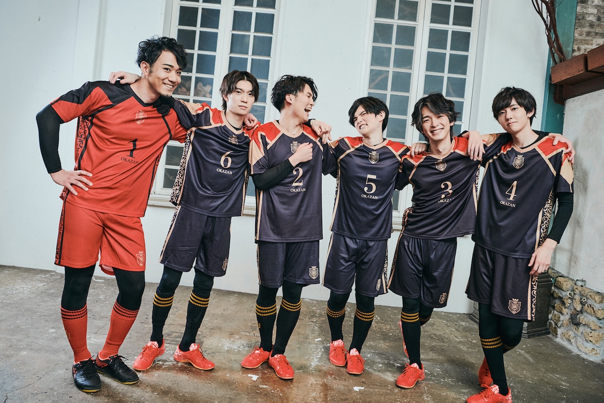 左から下川草介、木津つばさ、川島慶嗣、奥山敬人、小塚亮輔、石井孝英。