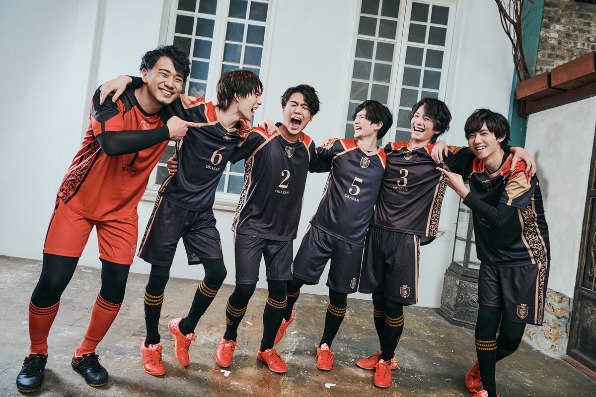 左から下川草介、木津つばさ、川島慶嗣、奥山敬人、小塚亮輔、石井孝英。