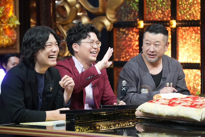 左から9番街レトロ・京極、ヤーレンズ・出井、ケンドーコバヤシ。