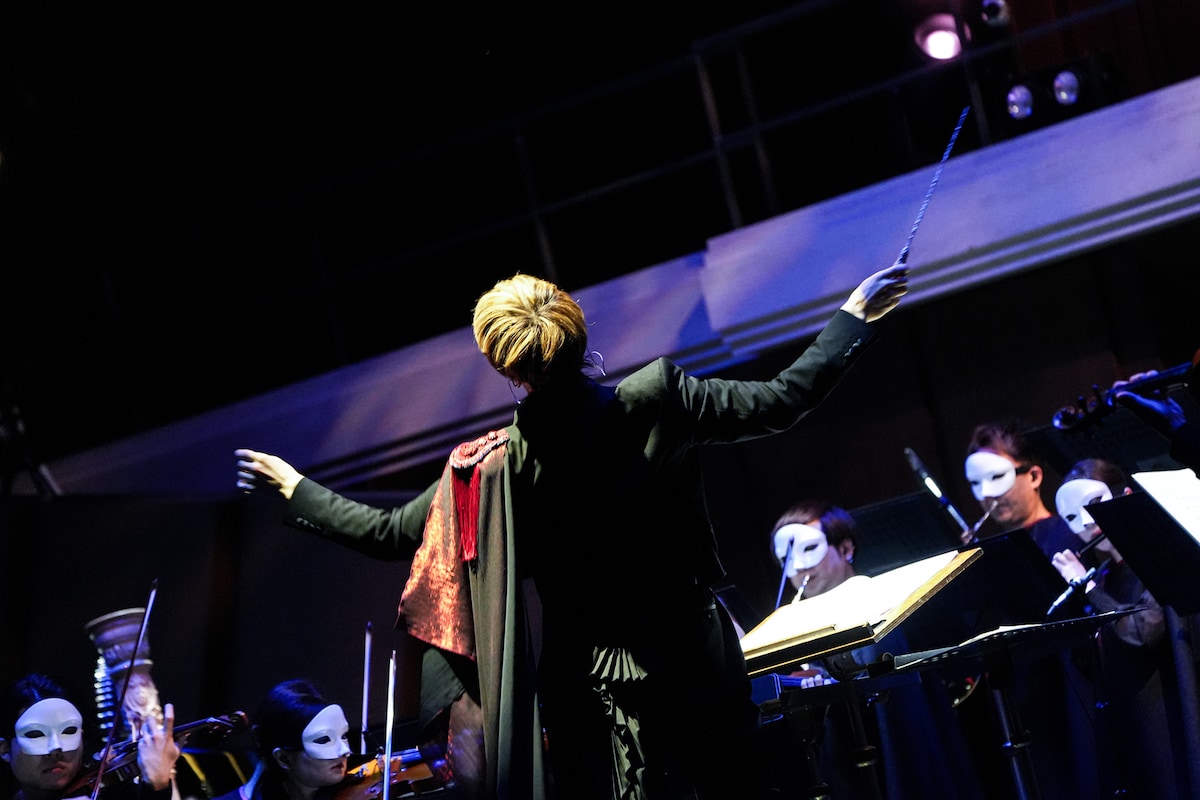 「GACKT PHILHARMONIC 2025 - 魔王シンフォニー」の様子。