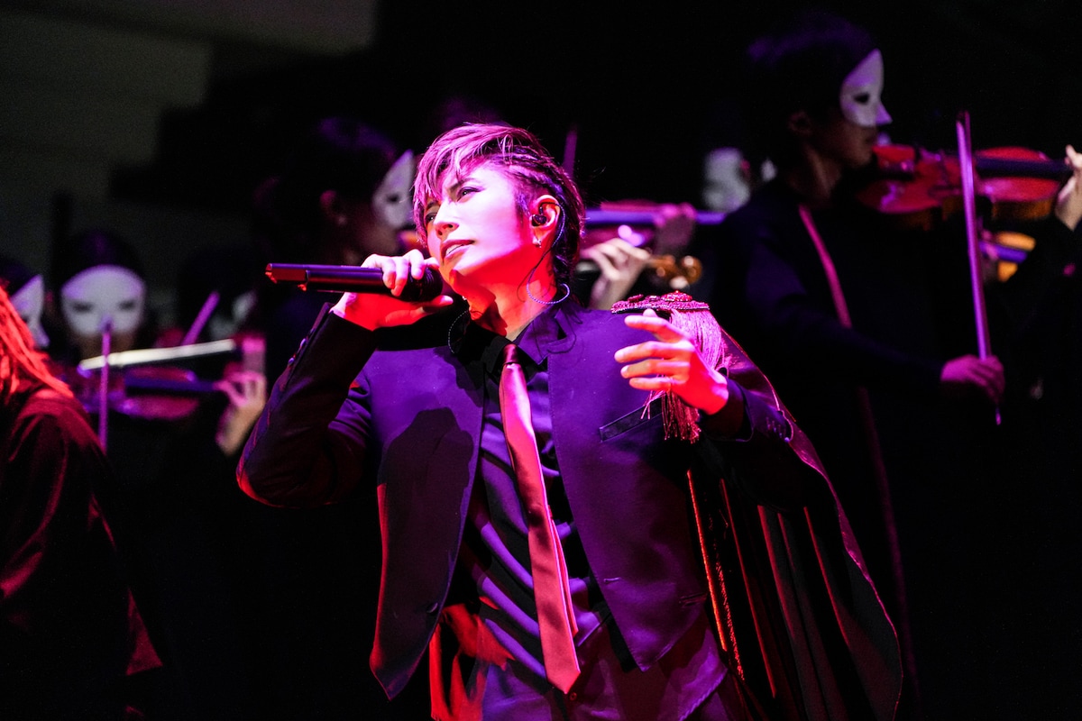 「GACKT PHILHARMONIC 2025 - 魔王シンフォニー」の様子。