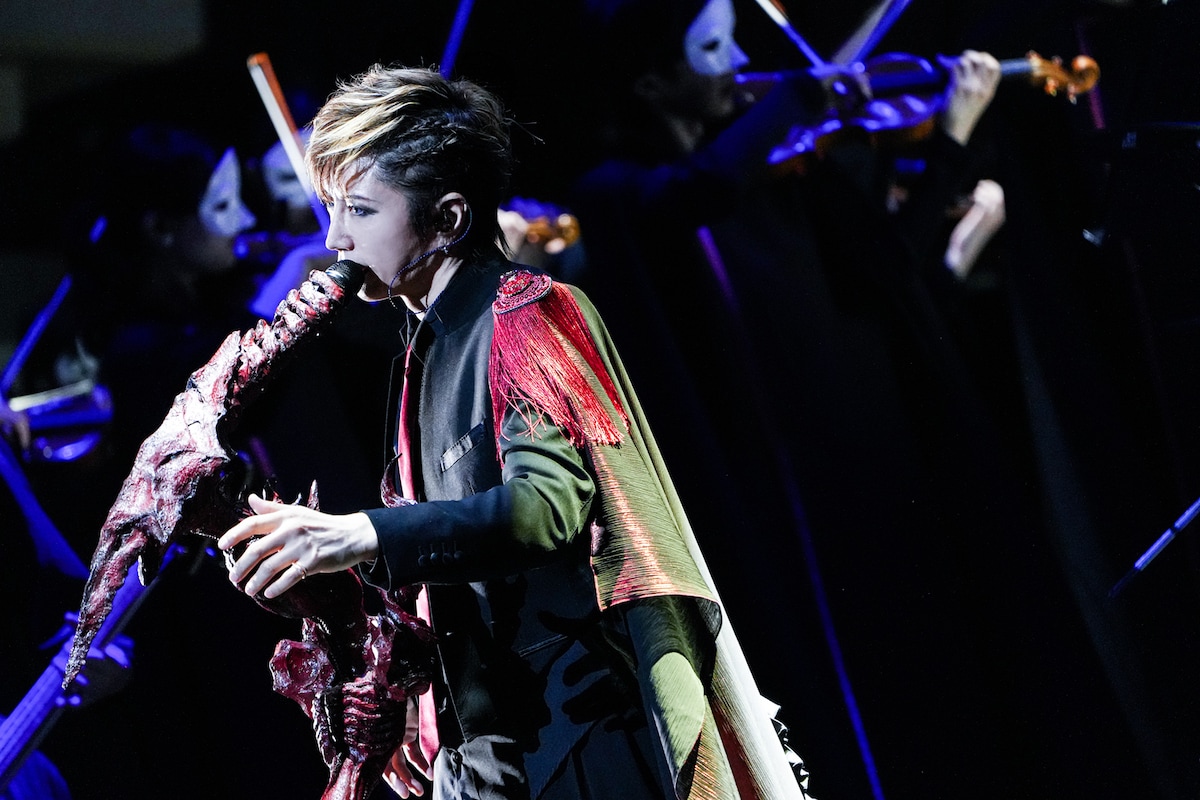 「GACKT PHILHARMONIC 2025 - 魔王シンフォニー」の様子。