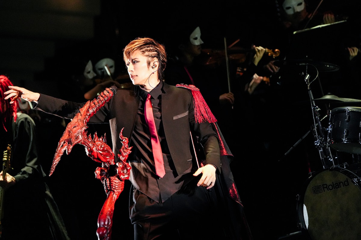 「GACKT PHILHARMONIC 2025 - 魔王シンフォニー」の様子。