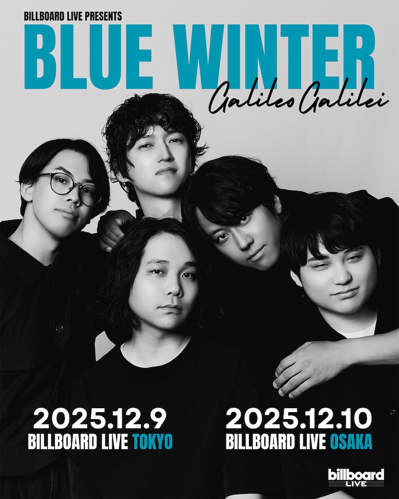 Billboard Live presents Galileo Galilei "BLUE WINTER"フライヤー