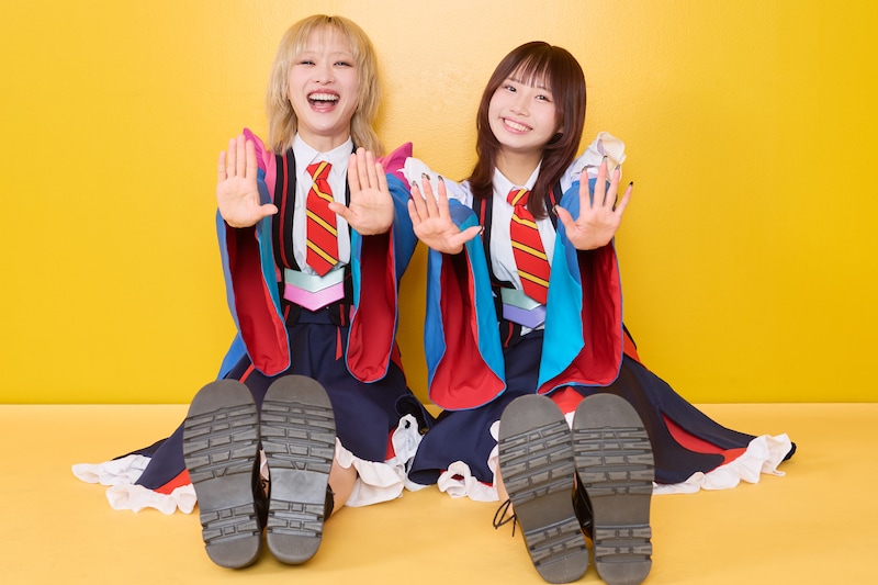 左からユメノユア、アイナスター。