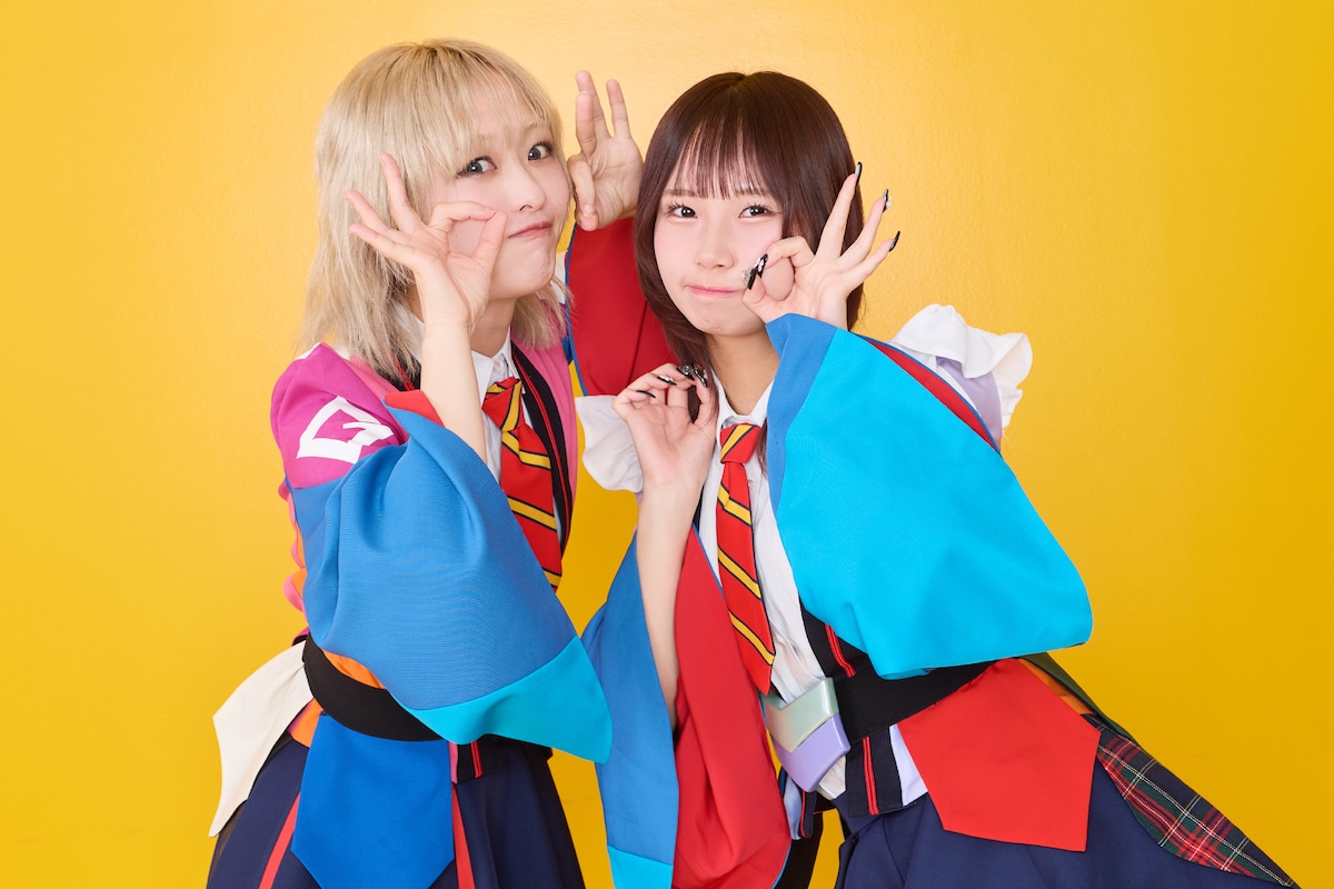 左からユメノユア、アイナスター。