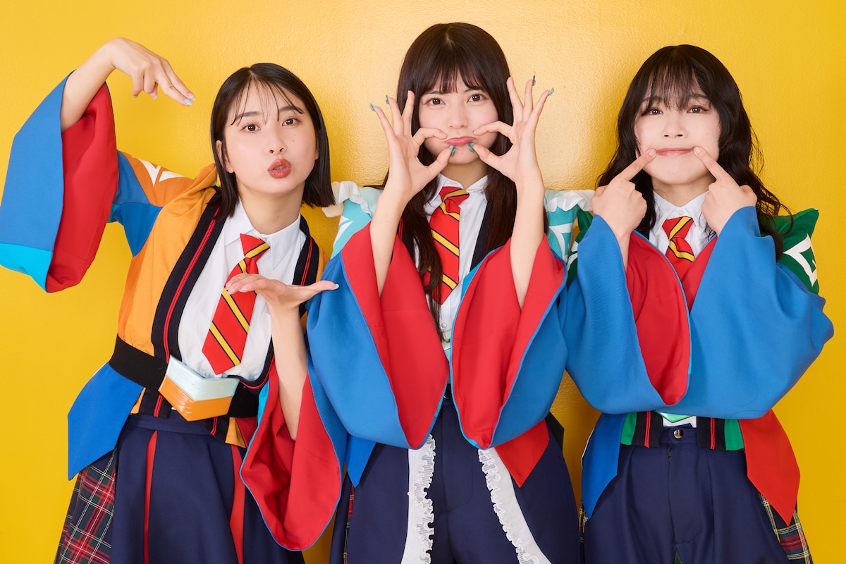 左からキャン・GP・マイカ、カ能セイ、ヤママチミキ。