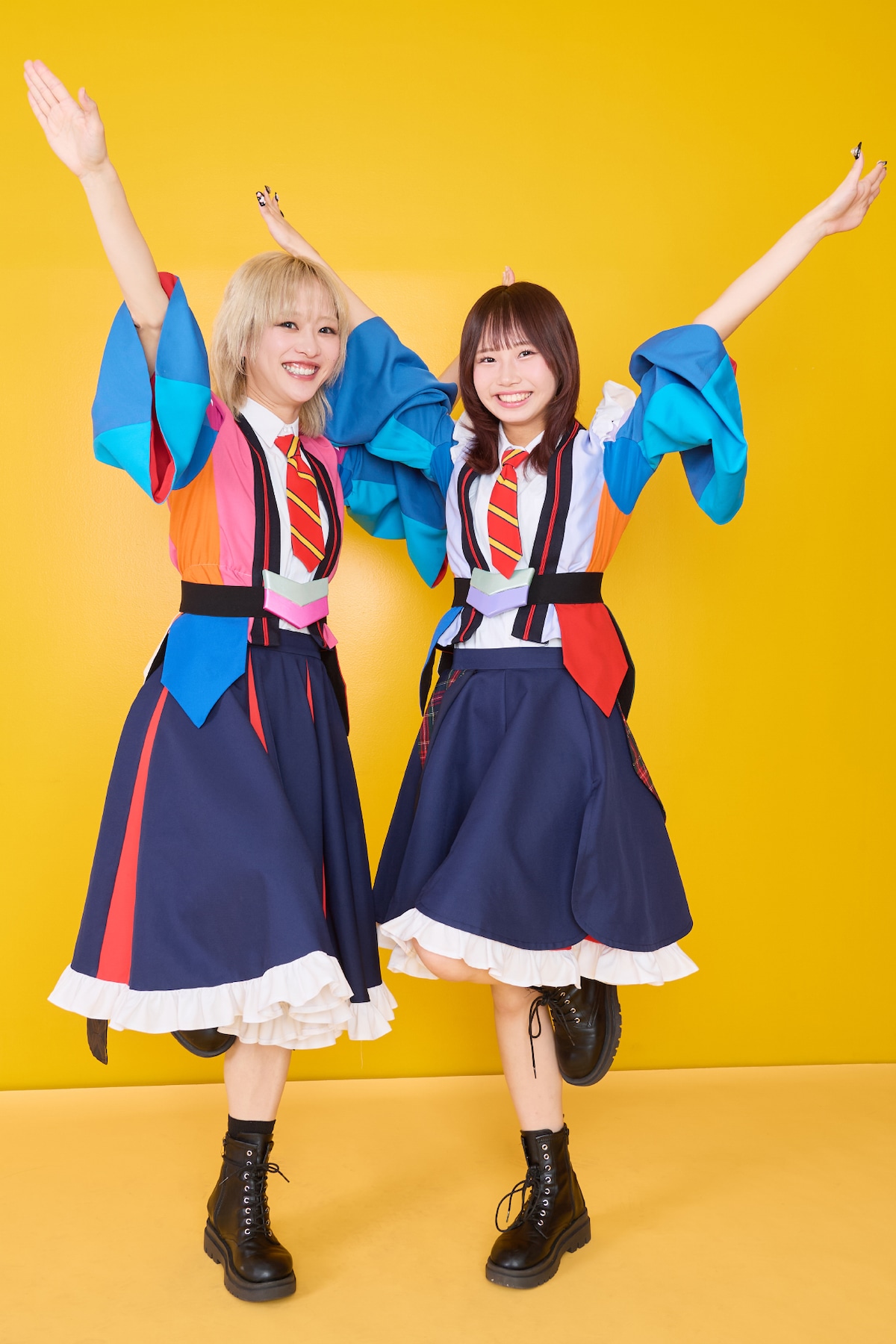 左からユメノユア、アイナスター。