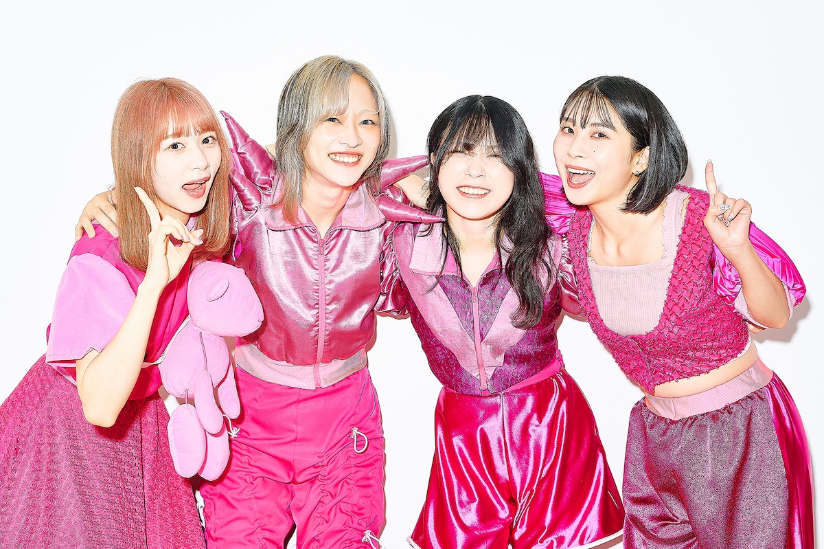 左からキラ・メイ、ユメノユア、ヤママチミキ、キャン・GP・マイカ。