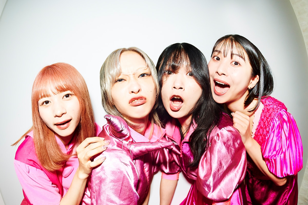 左からキラ・メイ、ユメノユア、ヤママチミキ、キャン・GP・マイカ。