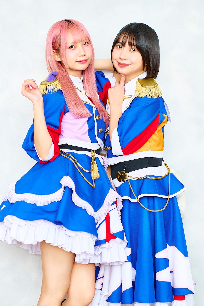 左からアイナスター、キャン・GP・マイカ。