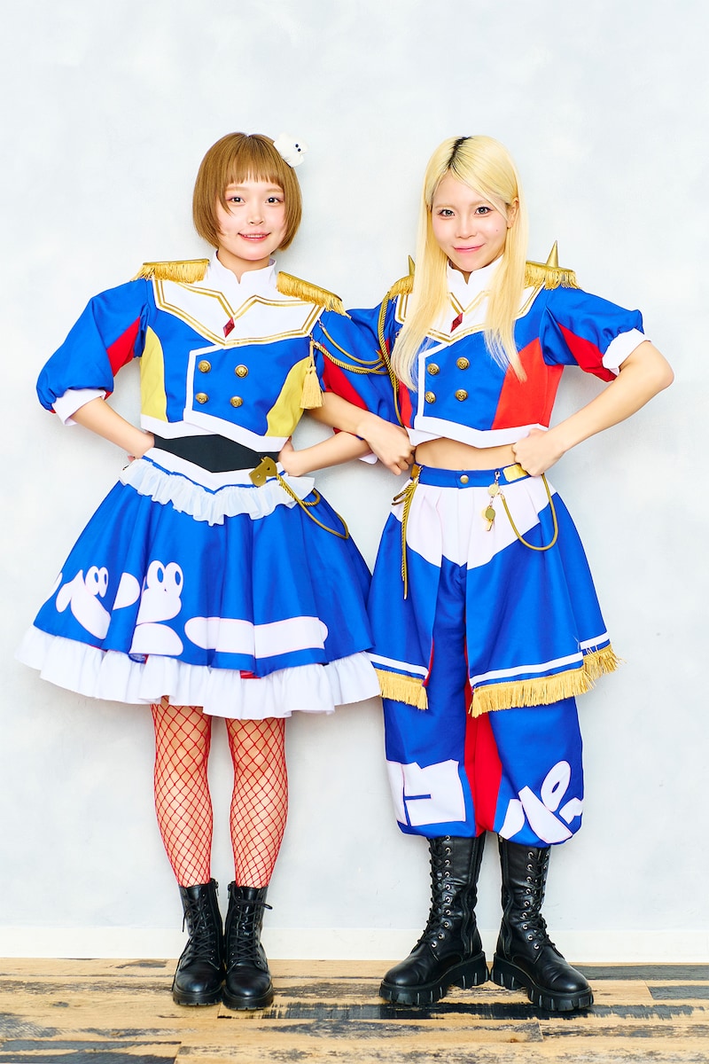 左からチャンベイビー、ココ・パーティン・ココ。