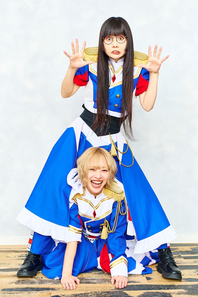 上からユイ・ガ・ドクソン、ユメノユア。