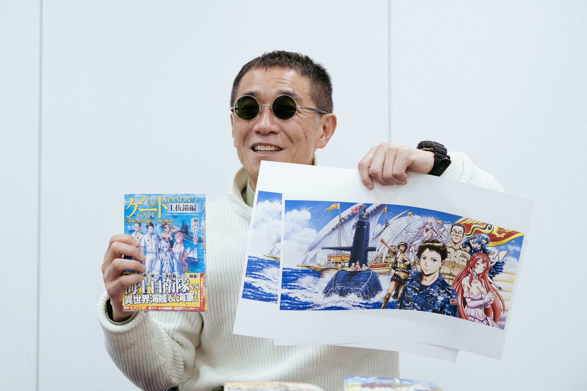 GATE SEASON2 自衛隊 彼の海にて、斯く戦えり」柳内たくみインタビュー