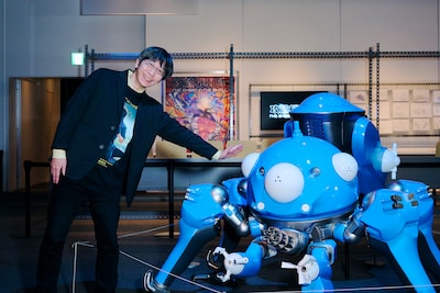 「攻殻機動隊展」タチコマ愛にあふれるARコンテンツ「電脳VISION」を統括プロデューサーが解説