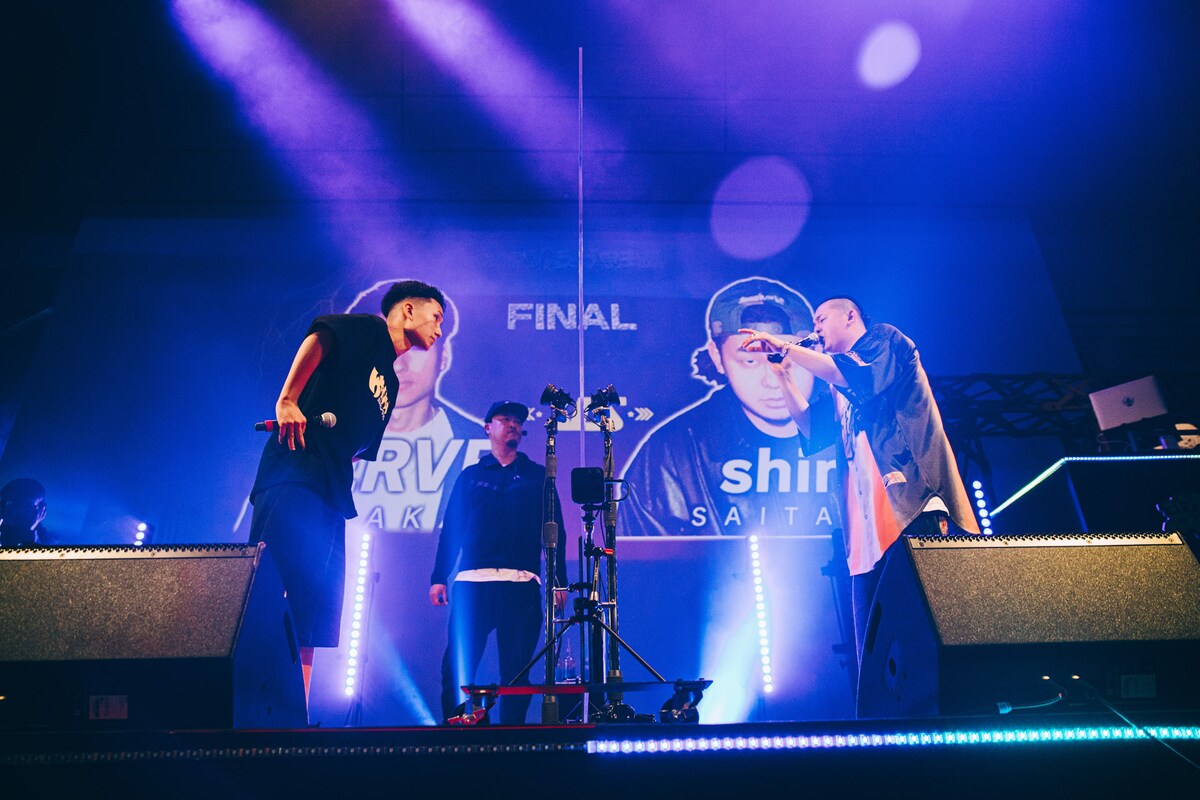 左からNERVE、shin。