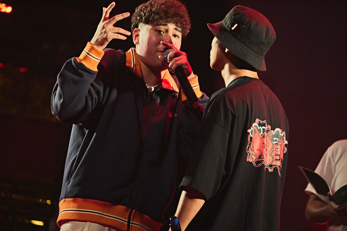 左からShamis、森月竜。