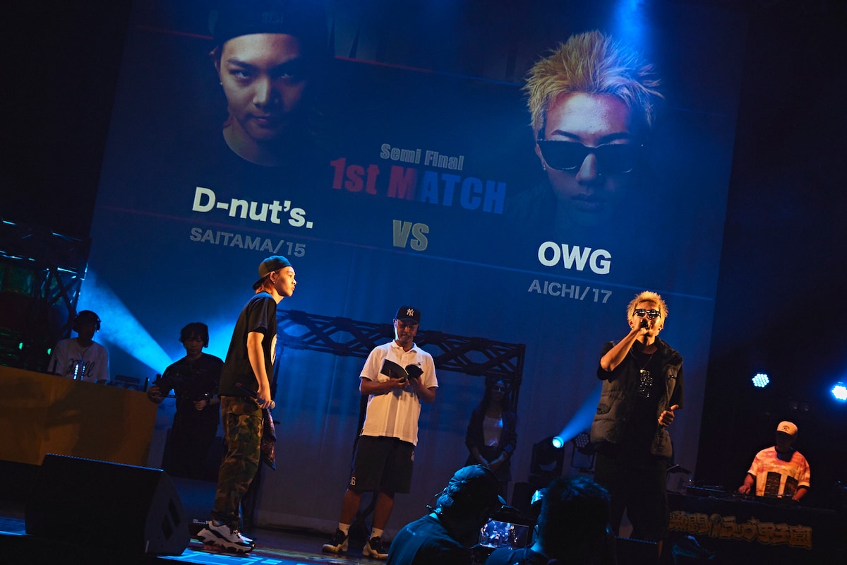 左からD-nut's.、OWG。