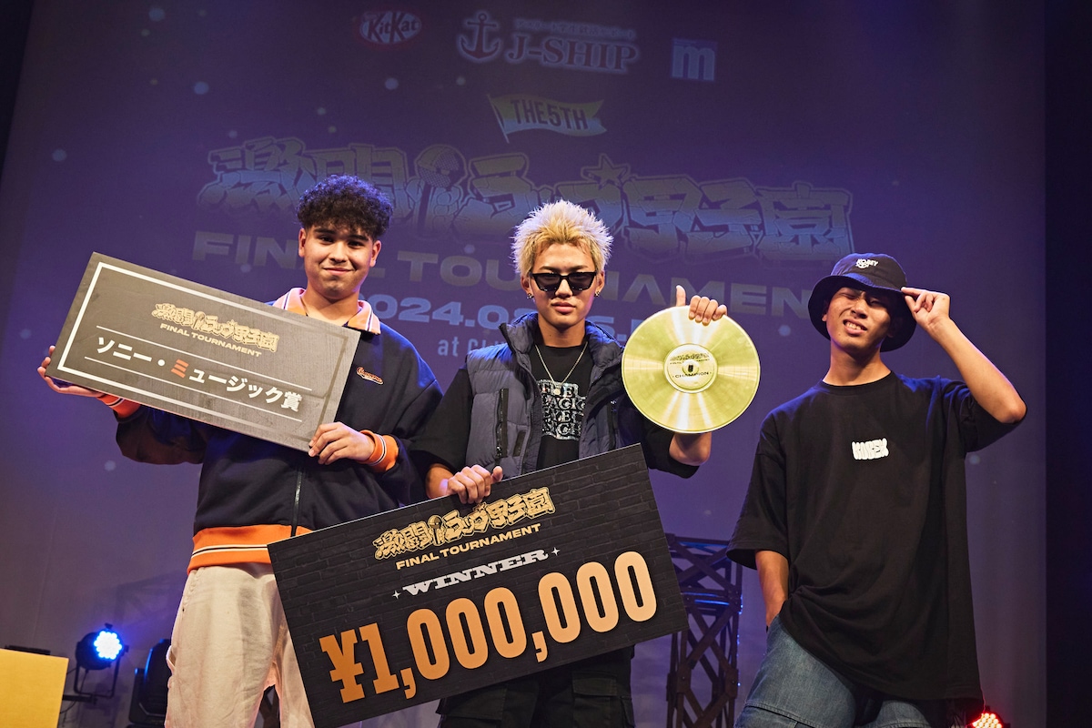 左からShamis、OWG、森月竜。