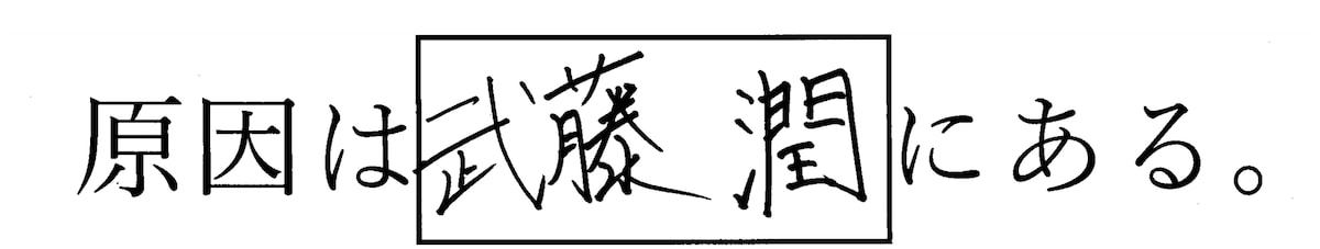 原因は武藤潤にある。