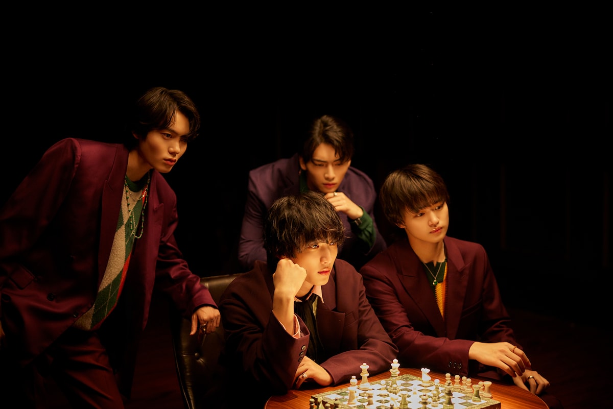 「Foxy Grape」MV撮影の様子。