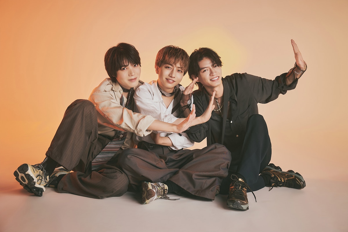 「勝海舟」こと小泉光咲、長野凌大、杢代和人のトリオ。