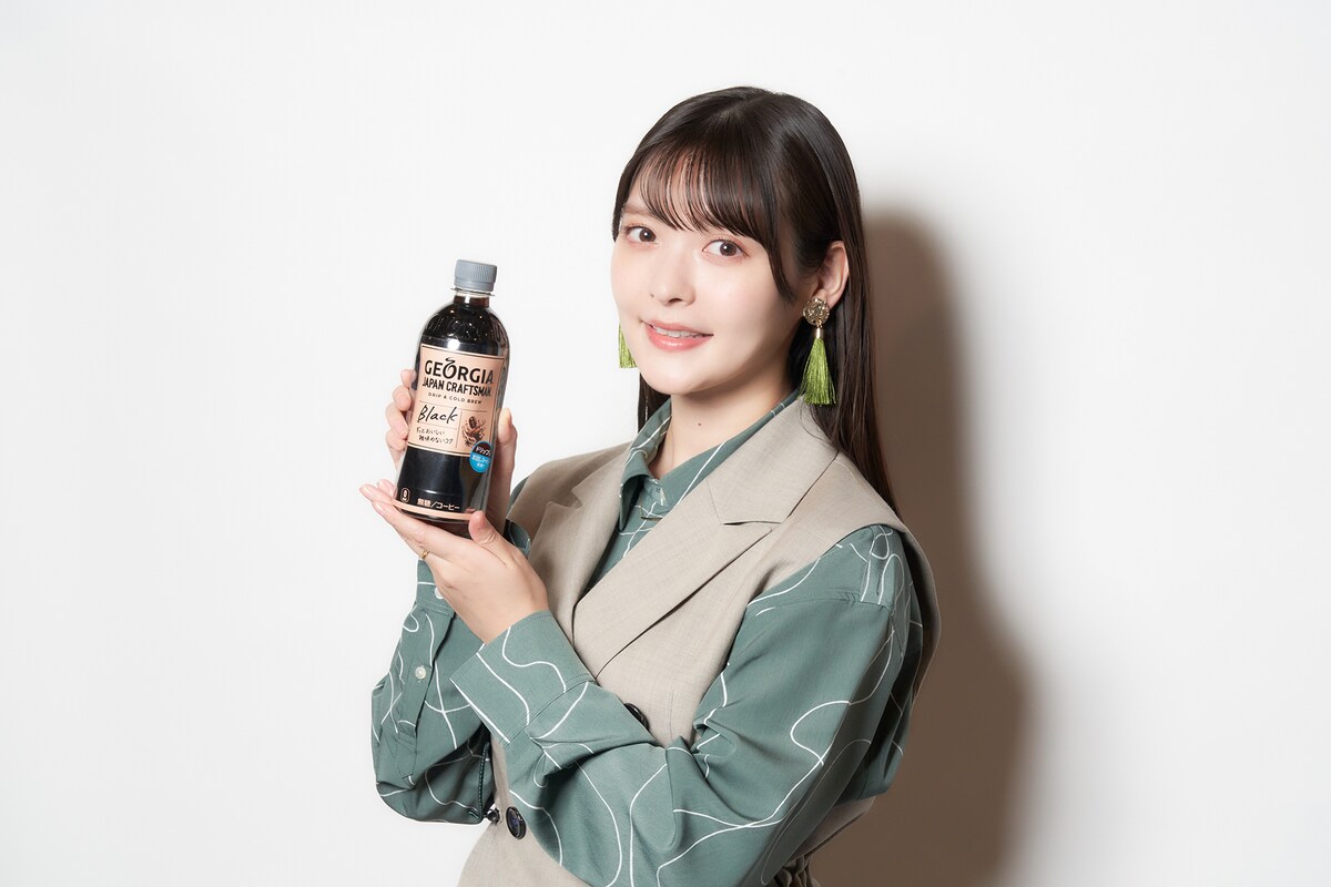 上坂すみれのお気に入りは「ジョージア ジャパン クラフトマン ブラック」。