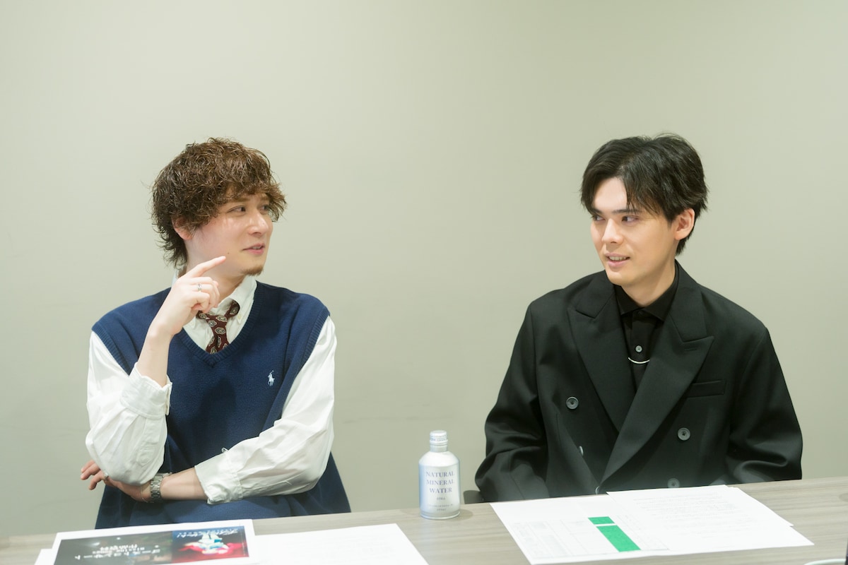 左から近藤世真、堀川大翼。