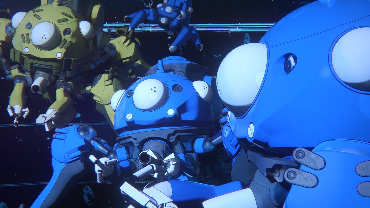 「攻殻機動隊 SAC_2045」より、タチコマ。