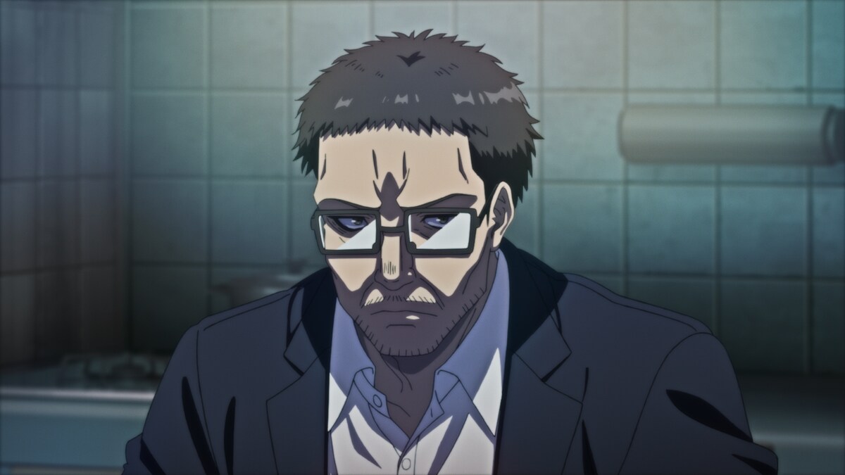 イチの現実世界での姿である太一郎と、その父・小次郎。