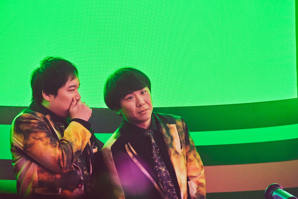 霜降り明星せいやとハナコ秋山のコンビ。