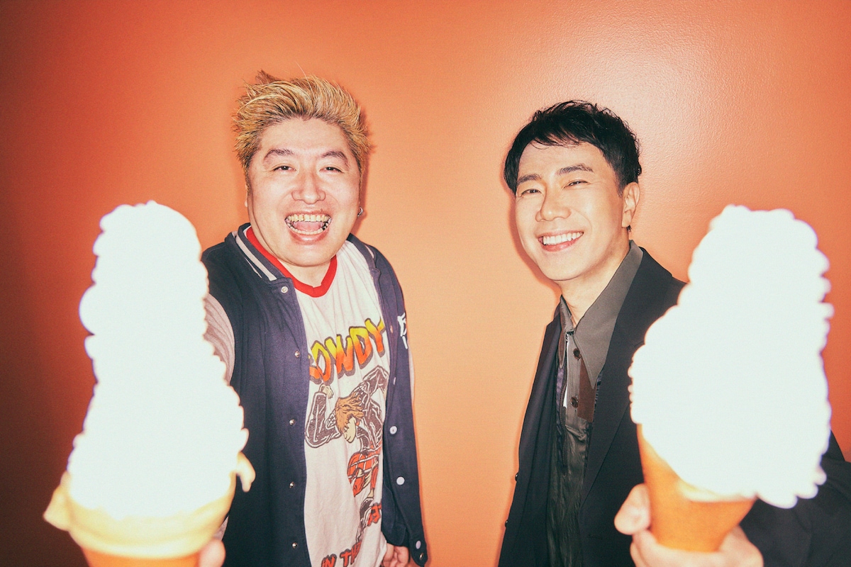 左から吉田豪、藤井隆。