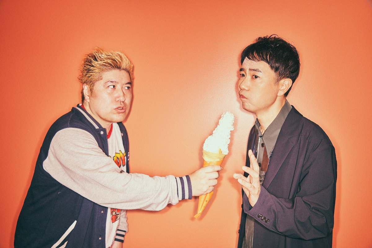 左から吉田豪、藤井隆。