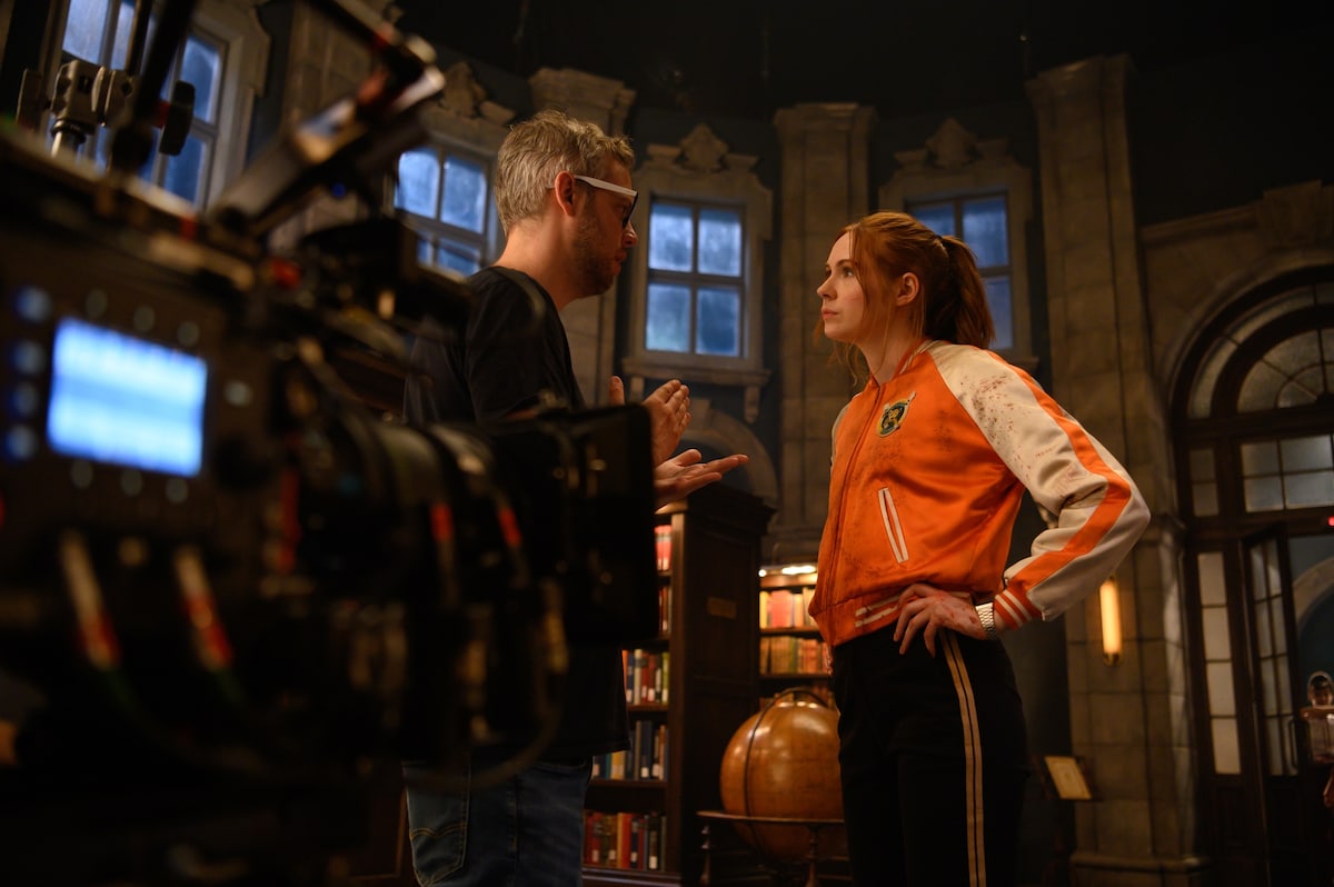 「ガンパウダー・ミルクシェイク」メイキング写真