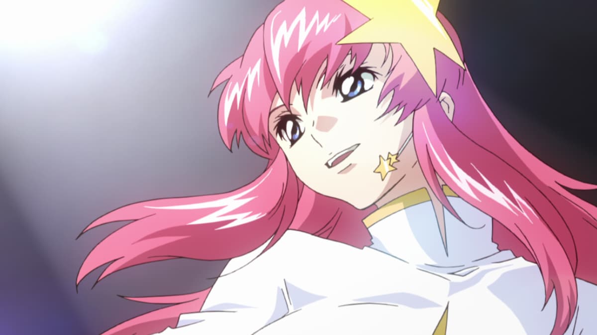 ミーア・キャンベル。表舞台から姿を消していたラクスに代わり、用意された替え玉。一方で、本物に勝るとも劣らない力でプラント市民の心を掴む。