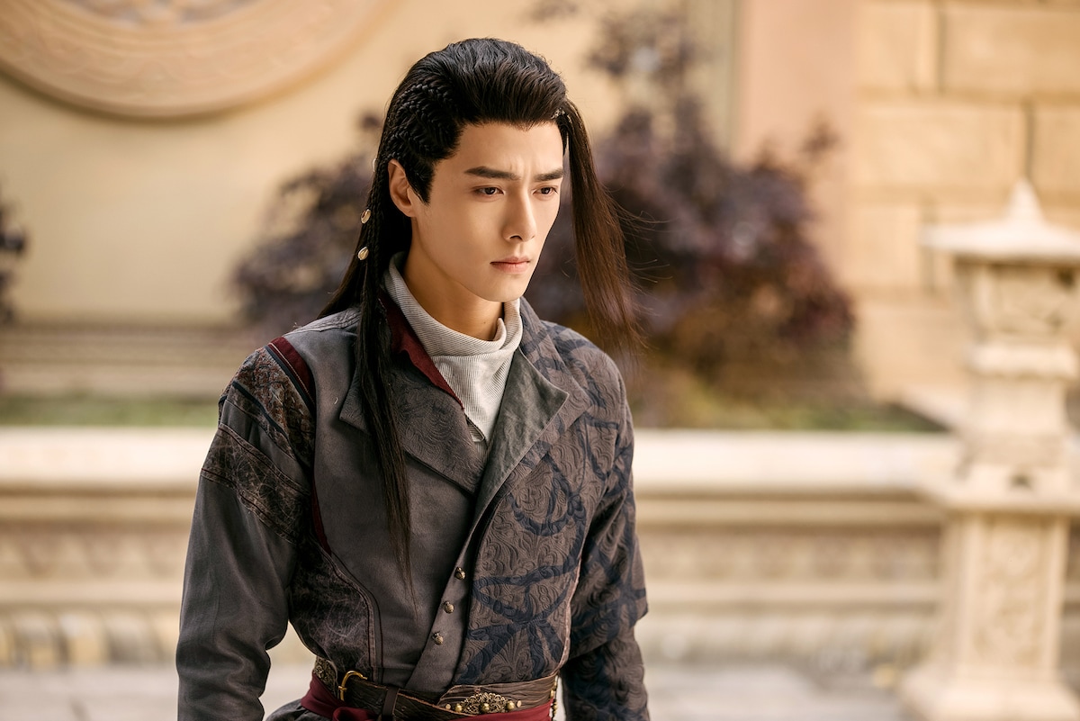 「玉骨遥(ぎょっこつよう)」より、ファン・イールン演じる赤淵(せきえん)。