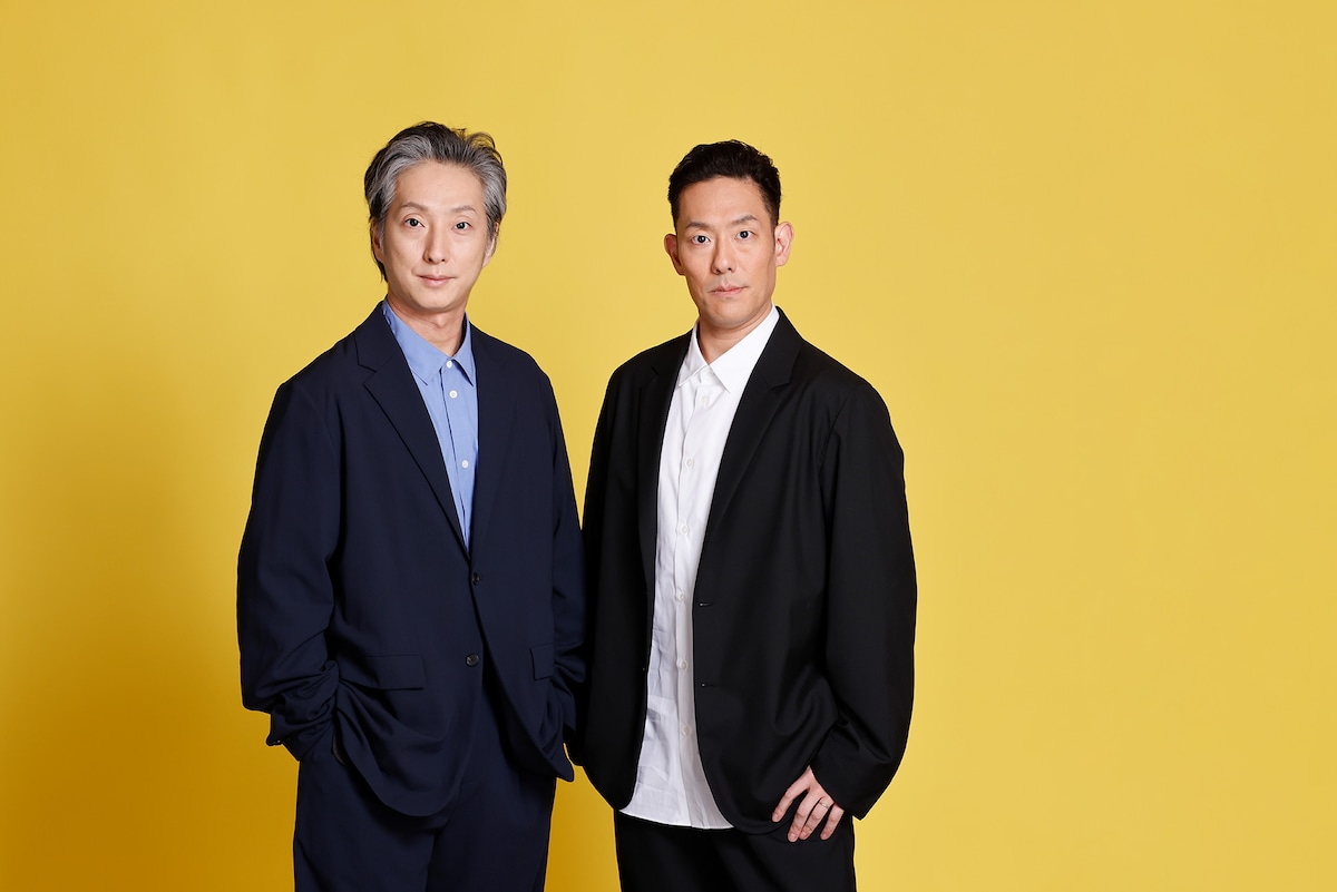 左から中村七之助、中村勘九郎。