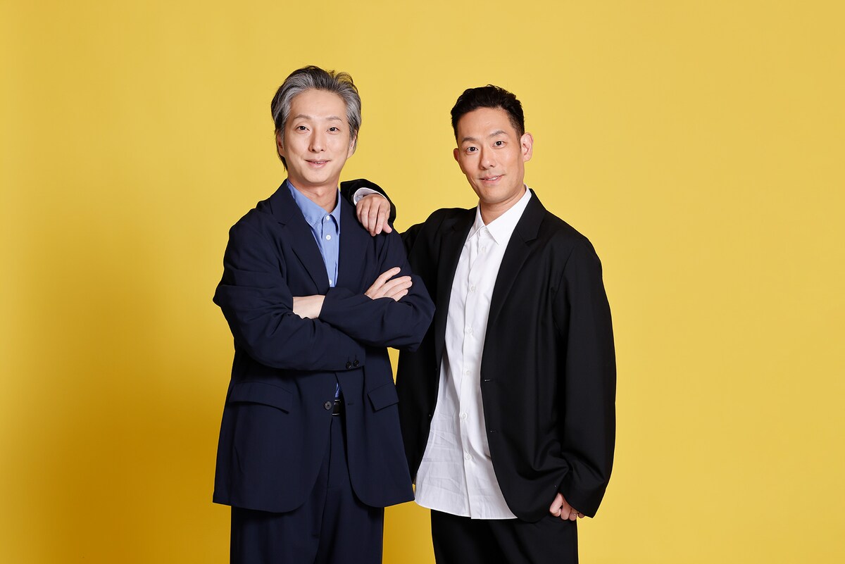 左から中村七之助、中村勘九郎。